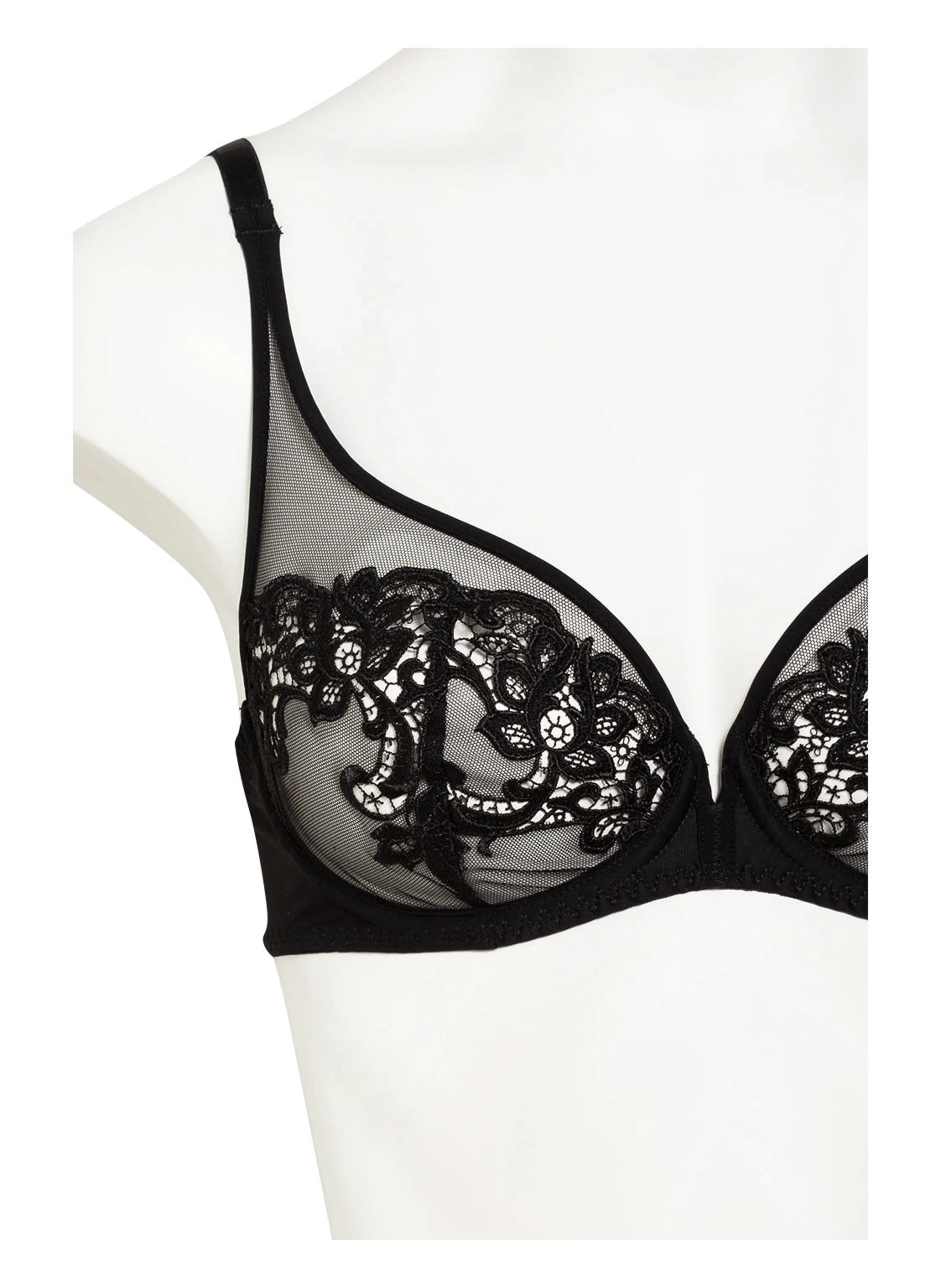 SIMONE PÉRÈLE Underwire bra SAGA: BLACK
