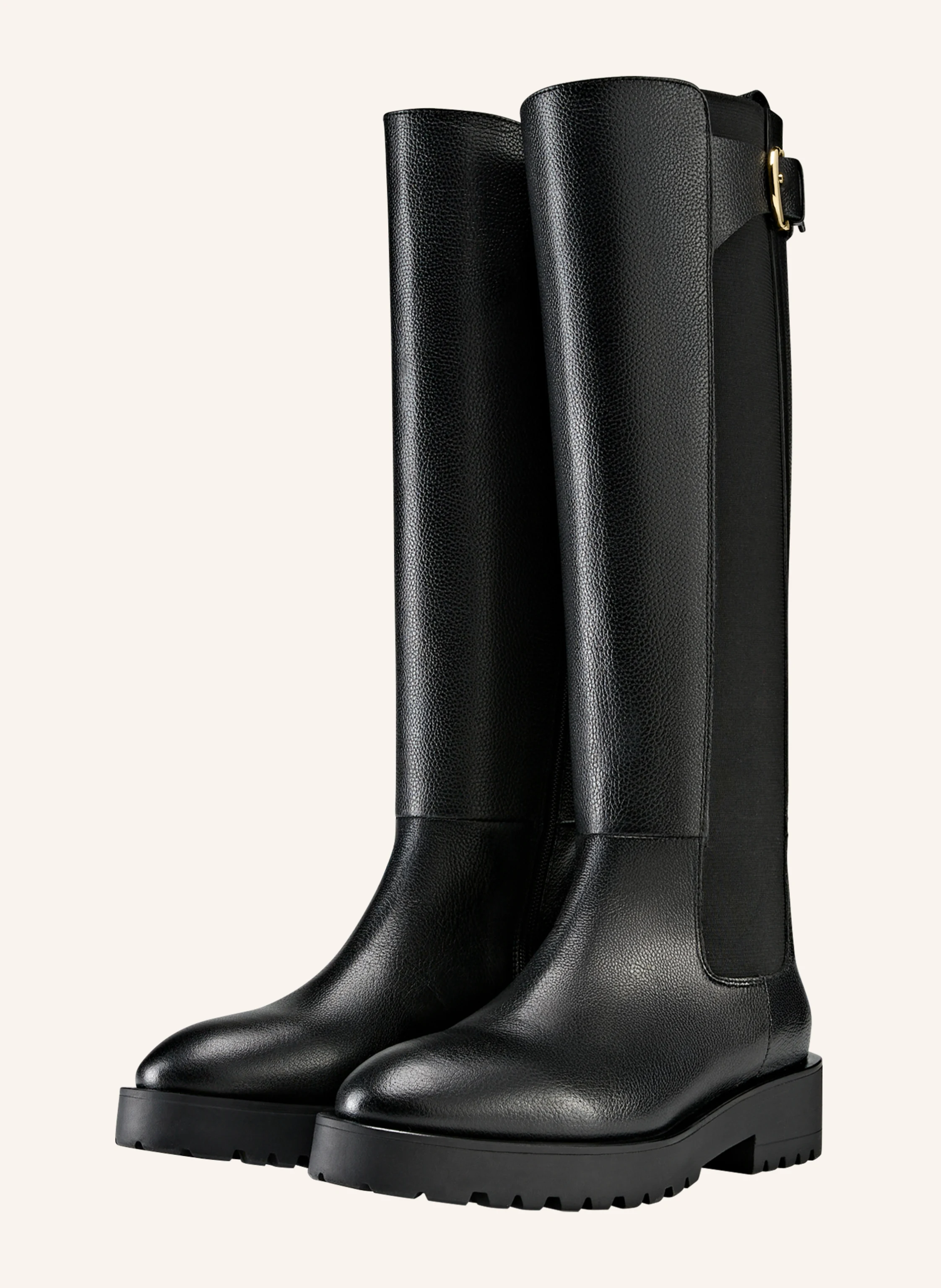AIGNER knee high boot AVA 54A in schwarz