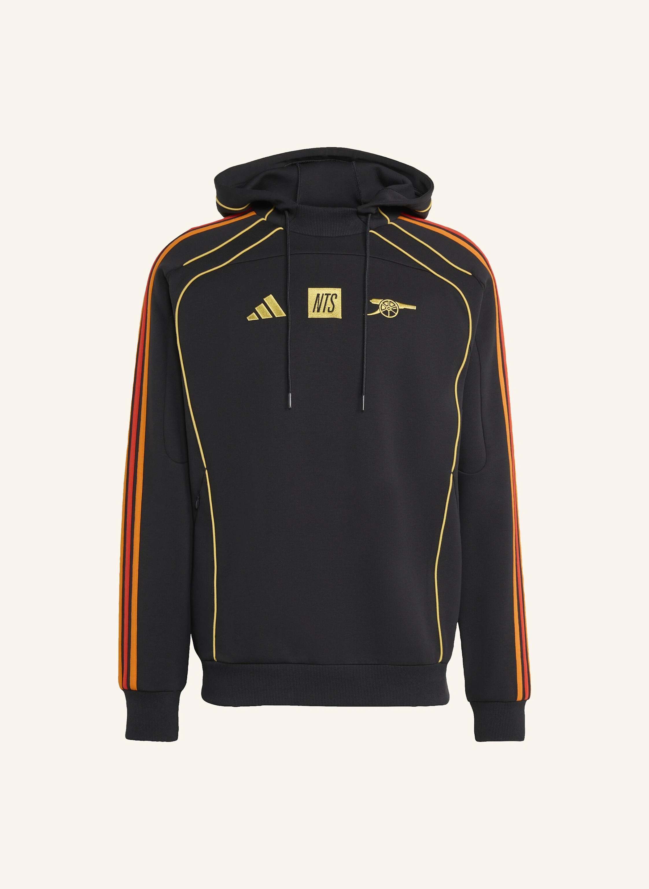 adidas FC ARSENAL X NTS UBP DOUBLEKNIT HOODIE in schwarz