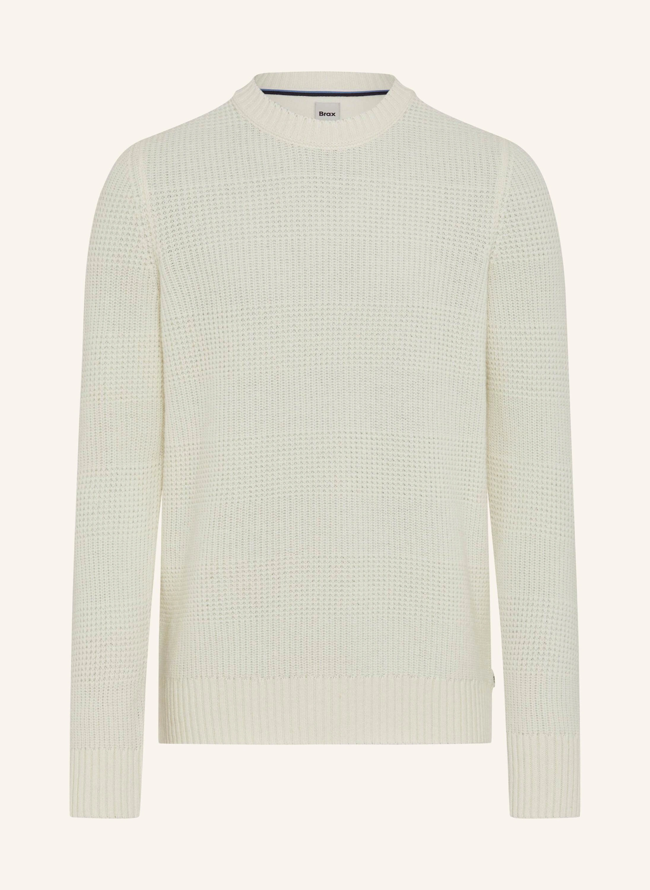 BRAX Strickpullover STYLE RICK in weiss