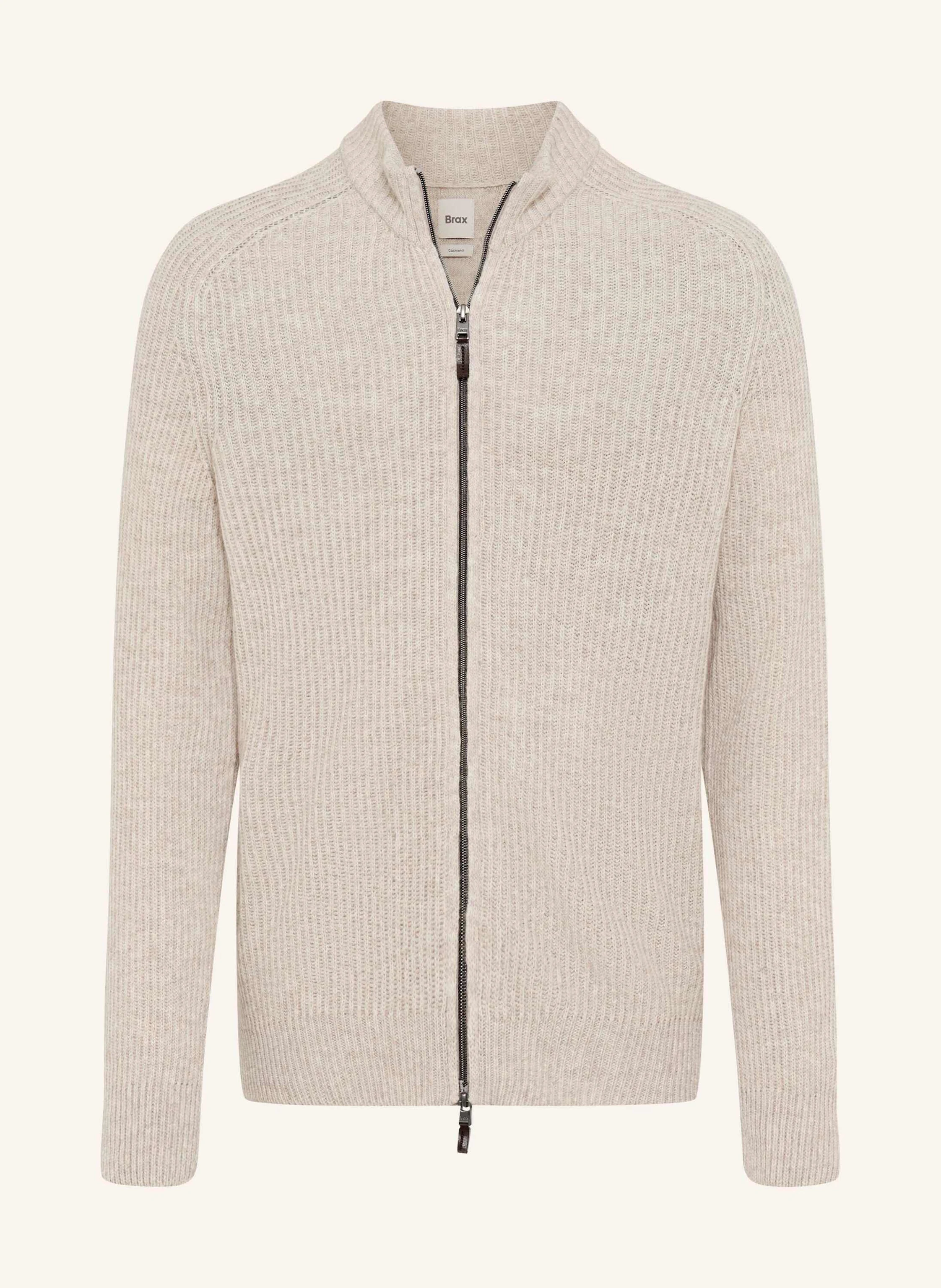 BRAX Strickjacke STYLE JORIS in beige