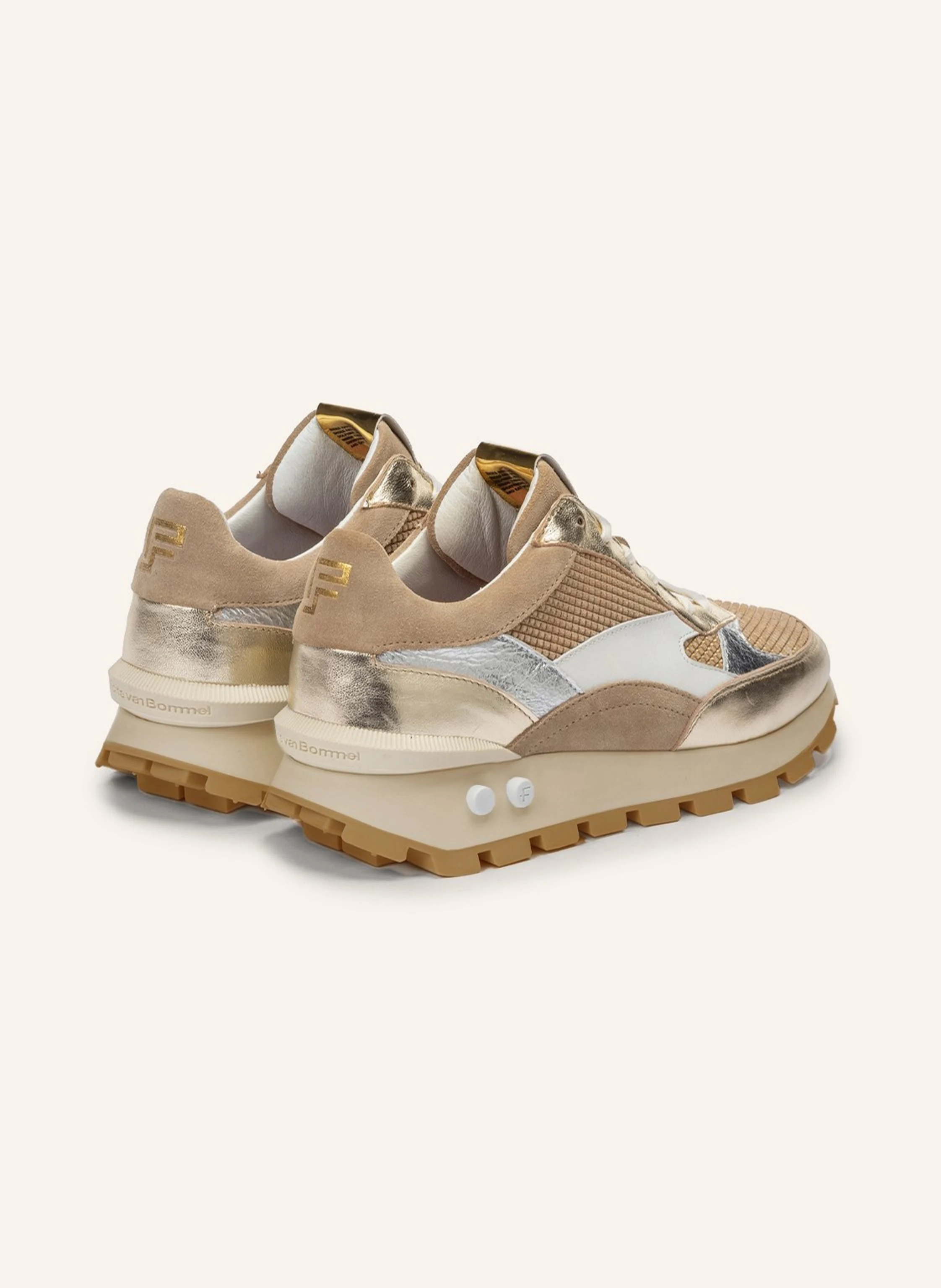 Floris van Bommel Sneaker BLOKKI 04 in gold