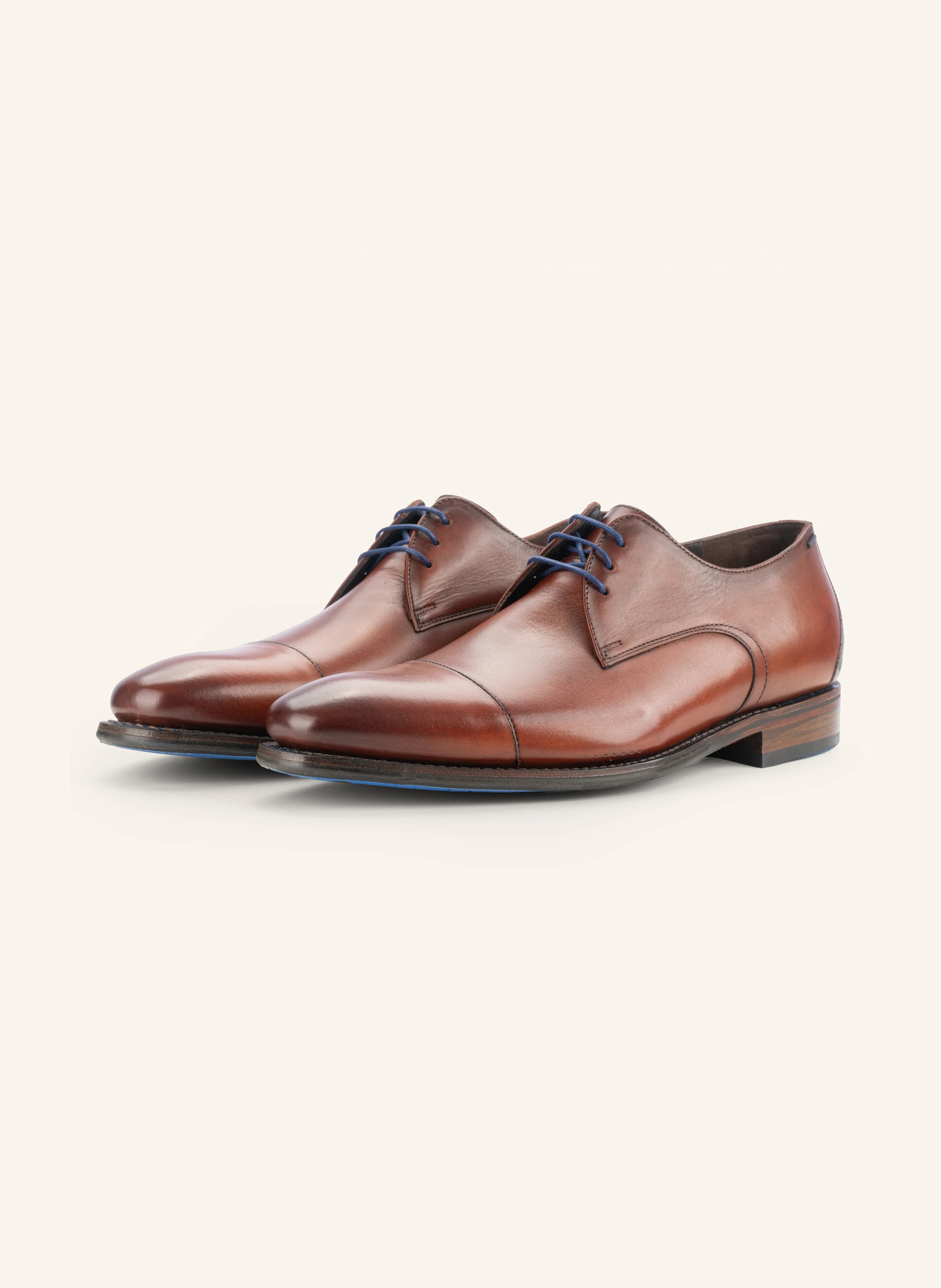 Floris van Bommel Halbschuhe DE LOPER 16 in cognac