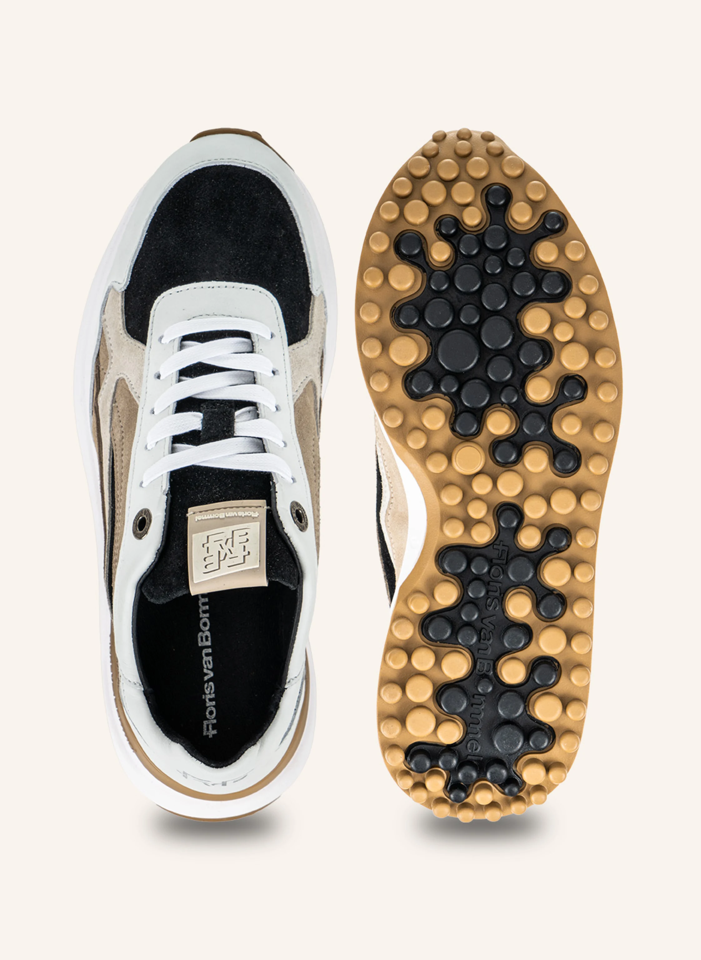 Floris van Bommel Sneaker NOPPI 17 in weiss