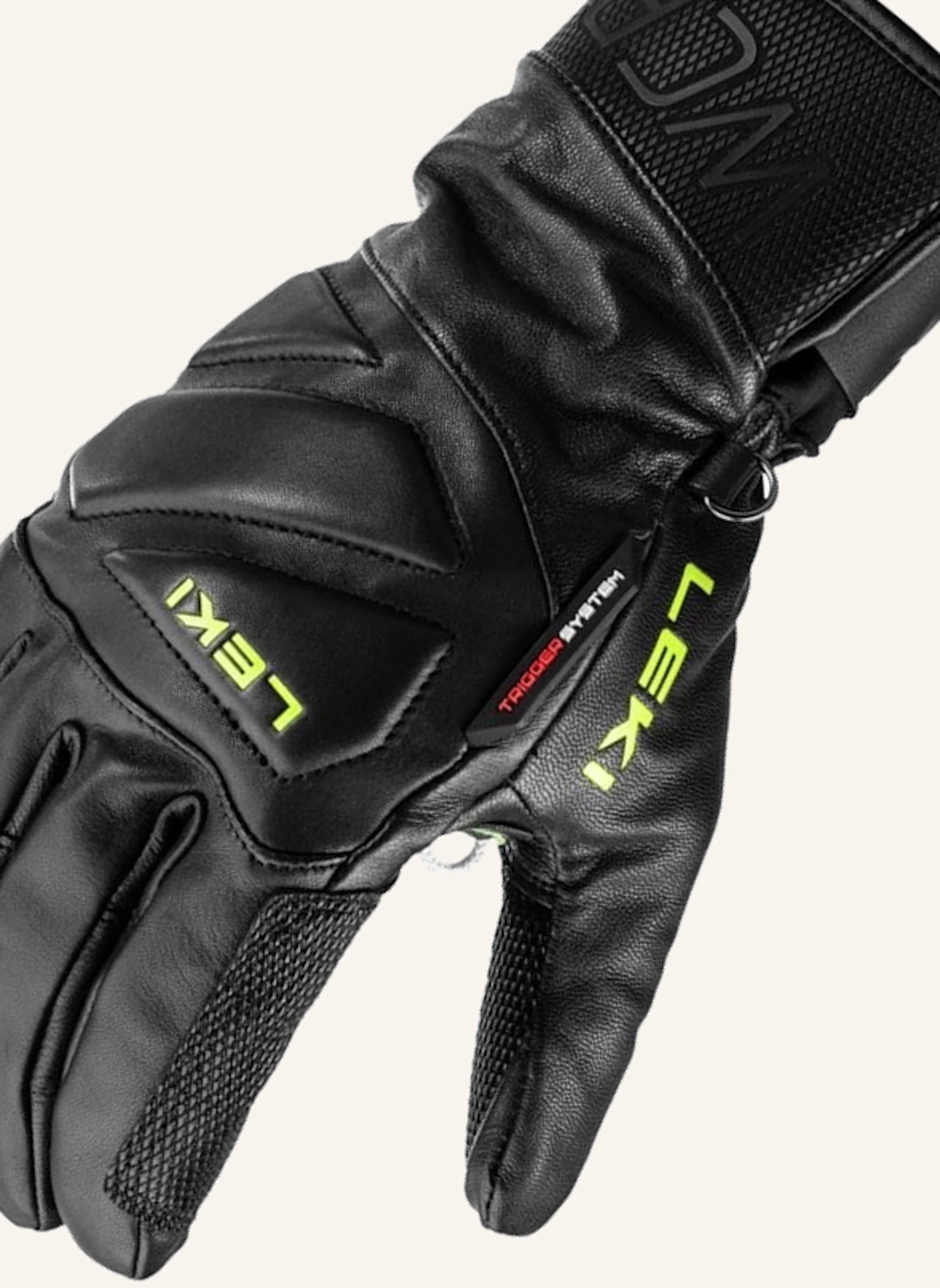 LEKI Handschuhe WCR VENOM SPEED 3D in ecru
