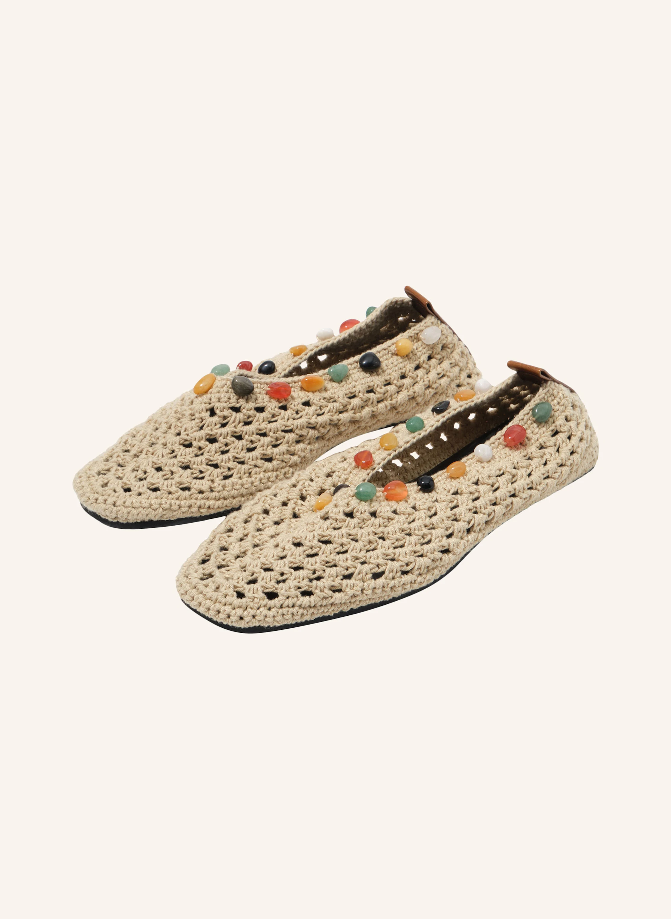 BIMBA Y LOLA Ballerinas: KHAKI