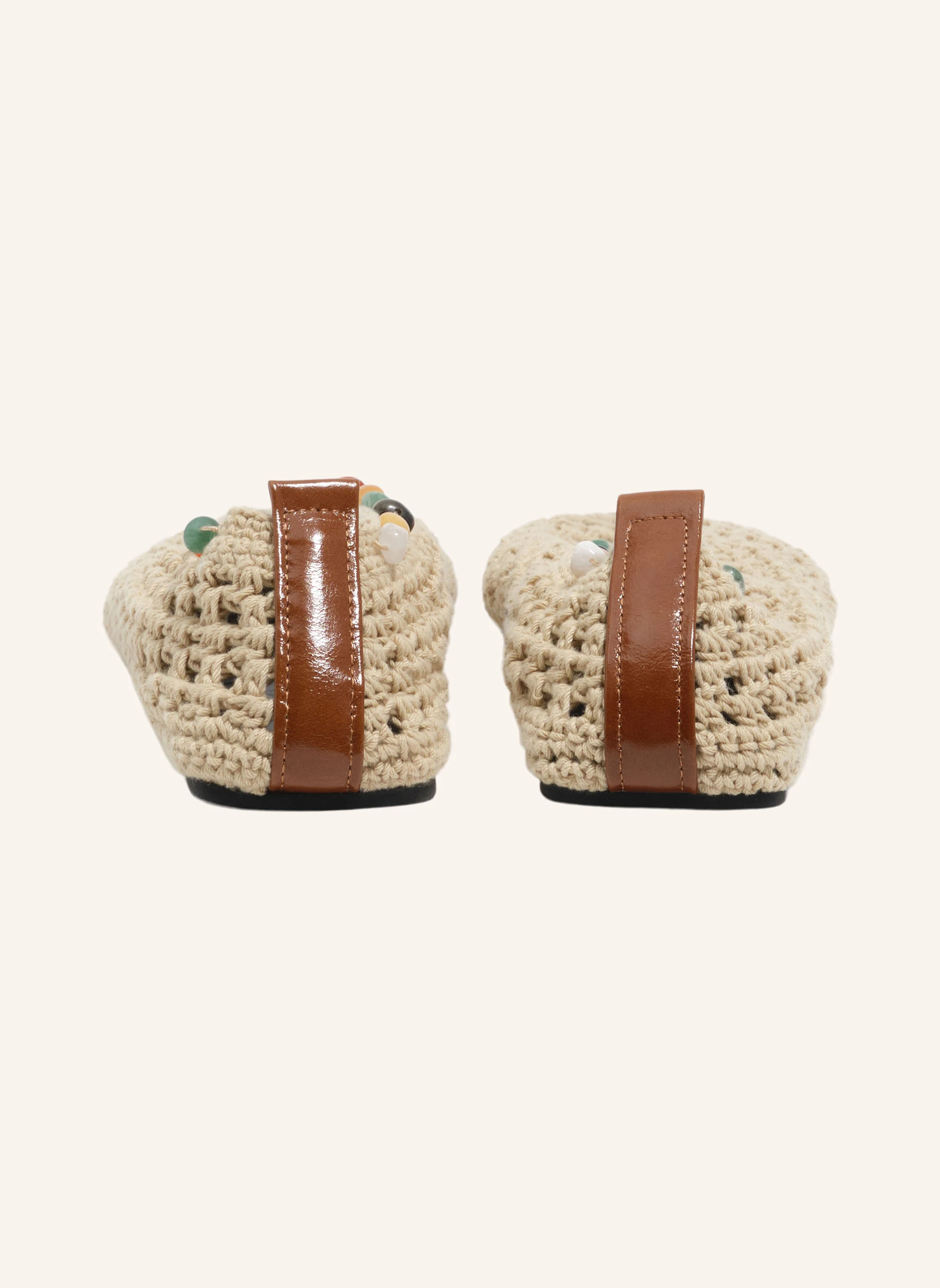 BIMBA Y LOLA Ballerinas: KHAKI
