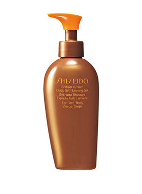 SHISEIDO BRILLIANT BRONZE QUICK SELF-TANNING GEL