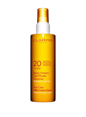 CLARINS SPRAY SOLAIRE LAIT-FLUIDE DOUCEUR SPF 20