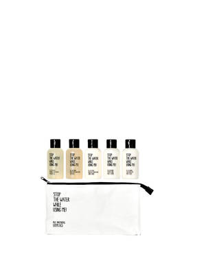 STOP THE WATER WHILE USING ME! ALL NATURAL COSMETICS TRAVEL KIT