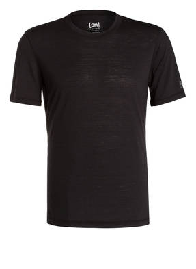super.natural Funktionswäsche-Shirt BASE TEE 140 mit Merinowolle-Anteil