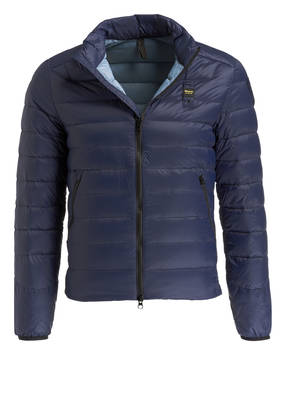 Blauer Lightweight-Daunenjacke