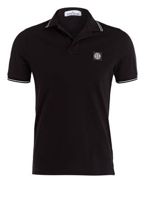 STONE ISLAND Piqué-Poloshirt Slim Fit