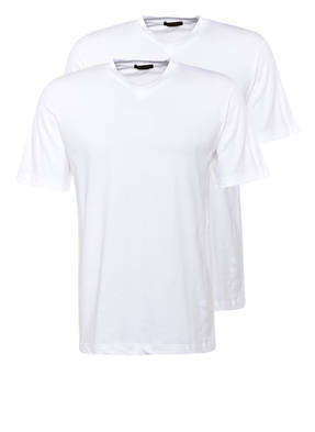 SCHIESSER 2er-Pack V-Shirts