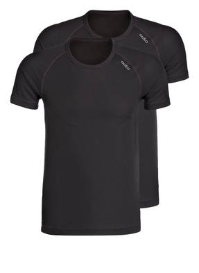 odlo 2er-Pack Funktionswäsche-Shirt CUBIC