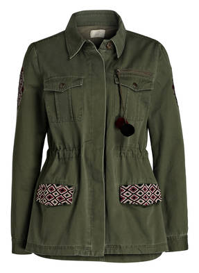 Mrs & HUGS Fieldjacket mit Stickerei