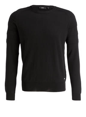 BOSS Schurwoll-Pullover OMOTO