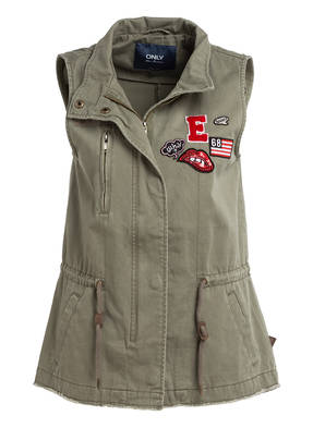 ONLY Weste mit Patches