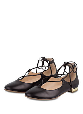 AQUAZZURA Lace-up-Ballerinas CHRISTY
