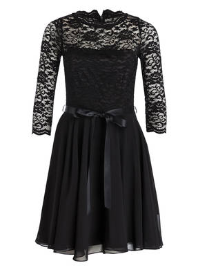 SWING Kleid mit Spitzenbesatz
