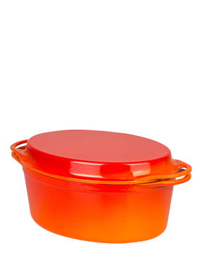 LE CREUSET 2-in1-Bräter mit Grilldeckel
