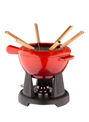LE CREUSET Fondue-Set für 6 Personen