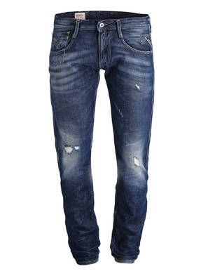 REPLAY Destroyed-Jeans ANBASS Slim-Fit