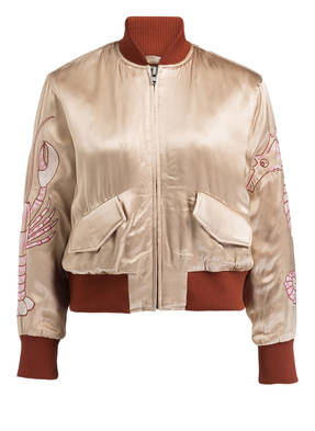 GANNI Blouson mit Stickereien