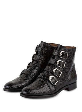 Pertini Boots mit Nietenbesatz
