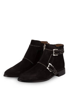 Pertini Stiefeletten mit Nietenbesatz