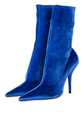 BALENCIAGA Samt-Stiefeletten KNIFE BOOTIES
