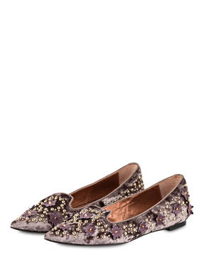 ras Ballerinas mit Nietenbesatz