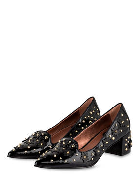 ras Pumps mit Nietenbesatz