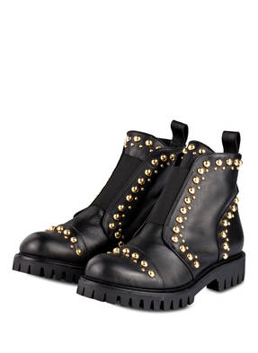 ras Boots mit Nietenbesatz