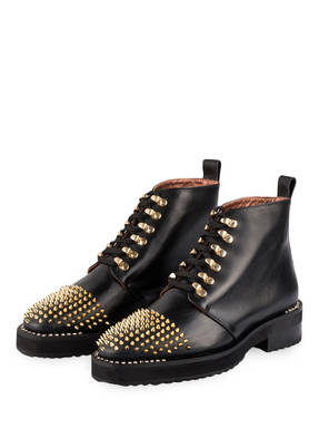 ras Schnürboots mit Nietenbesatz