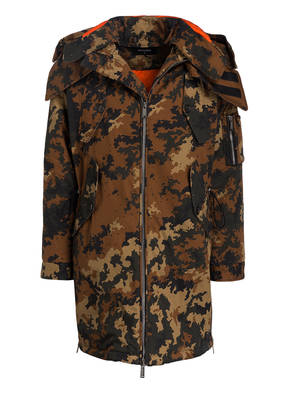 DSQUARED2 Oversized-Parka CAMO
