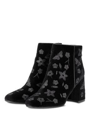 Alma en Pena Samt-Stiefeletten