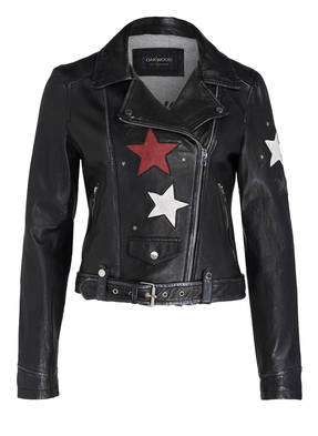 OAKWOOD Lederjacke COURTNEY mit Sternen