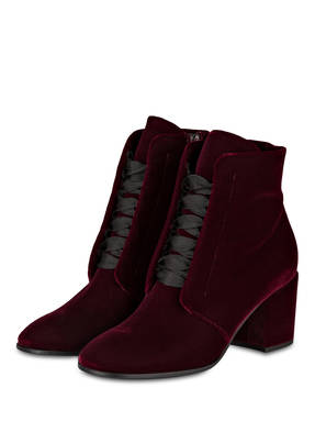 KENNEL & SCHMENGER Schnür-Stiefeletten RUBY aus Samt