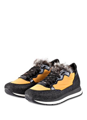 NO CLAIM Sneaker VERA6 mit Fellbsatz