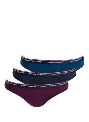 TOMMY HILFIGER 3er-Pack Strings