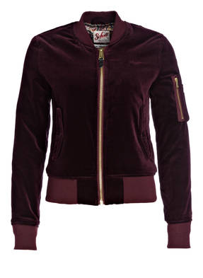 Schott NYC Samt-Blouson