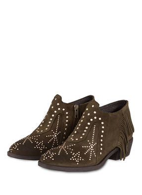 MÉLINÉ Cowboy Boots mit Nietenbesatz