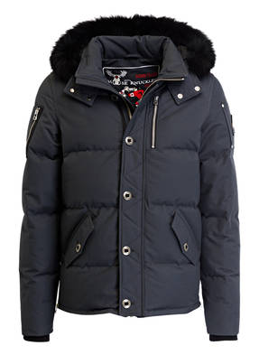 MOOSE KNUCKLES Daunenjacke mit Echtpelzbesatz