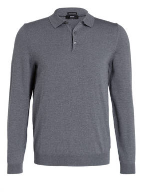 BOSS Feinstrickpullover BONO mit Polokragen