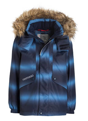 reima Outdoor-Jacke FURU mit abnehmbarem Besatz in Felloptik