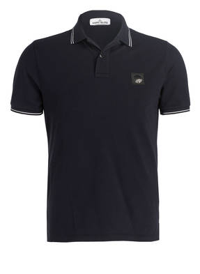 STONE ISLAND Piqué-Poloshirt Slim Fit