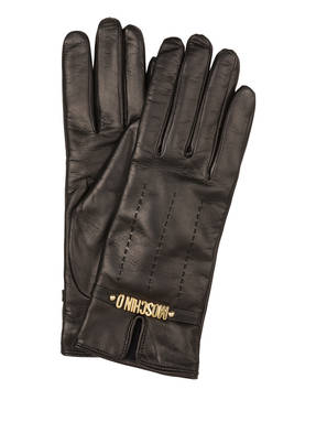 MOSCHINO Lederhandschuhe