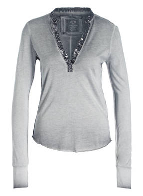 BETTER RICH Longsleeve mit Paillettenbesatz