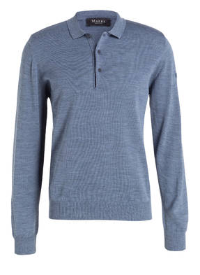 MAERZ MUENCHEN Schurwoll-Pullover mit Polokragen